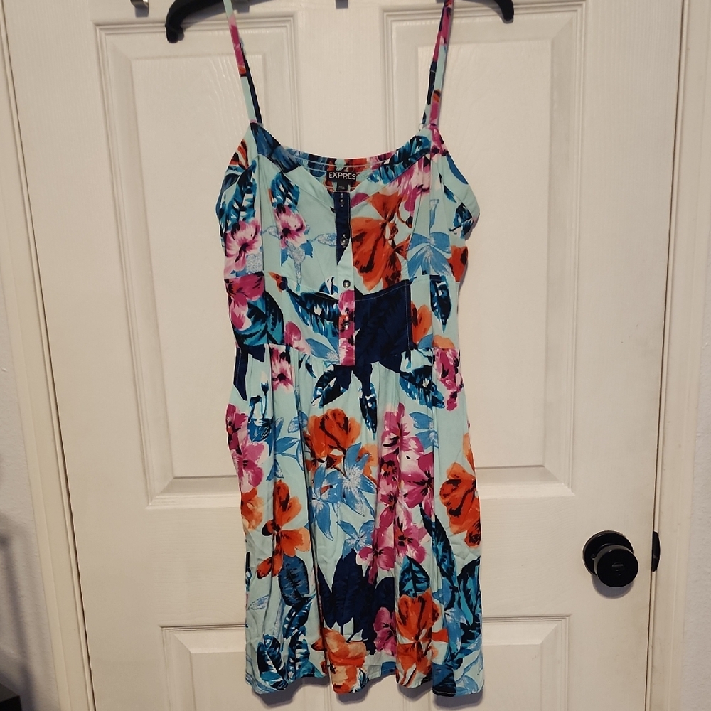 Express Spaghetti Strap Sundress